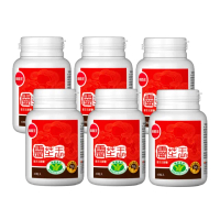 【葡萄王】認證靈芝 x6瓶 共360粒(國家調節免疫力健康食品認證 靈芝多醣 葡萄王官方)