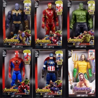 Hot Toys Marvel Super Heroes Avengers Thanos Black Panther Captain America Thor Iron Man Ant-Man Children's Toy Birthday Gift