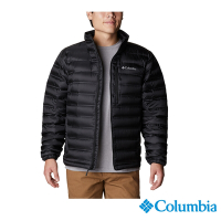 Columbia 哥倫比亞 男款-Pebble Peak金鋁點極暖700FP羽絨防潑立領外套-黑色 UWE82870/HF
