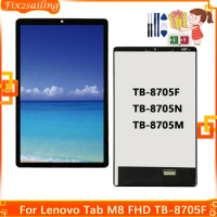 LCD For Lenovo Tab M8 FHD TB-8705F TB-8705N TB-8705M TB-8705 Display LCD Touch Screen Full Assembly Replacement Repair Part