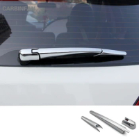 Car Rear window wiper trim cover decoration frame Sticker car accessories For Honda HRV HR-V Vezel 2014 2015 2016 2017 C1092