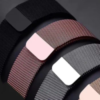 Milanese loop Strap For apple watch Band 44mm 45mm 41mm 49mm 42mm 38mm correa bracelet iWatch series 3 6 5 7 8 9 ultra 2 SE 40mm