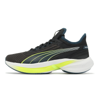 Puma 慢跑鞋 Conduct Pro 男鞋 黑 綠 網布 透氣 緩衝 襪套式 運動鞋 37943801
