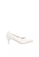 Happy2U Satin Scallop Pumps
