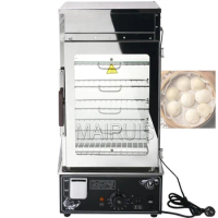 5 Layer Steamed Buns Machine Automatic Electric Bun Steamer Stainless Steel Dual-purpose Food Steamer Commercial Food Warmer