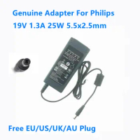 Genuine 19V 1.3A ADS-40NP-19-1 19025E ADPC1925EX Power Supply AC Adapter For PHILIPS AOC 206V6Q 216V6L E2280SWN Monitor Charger
