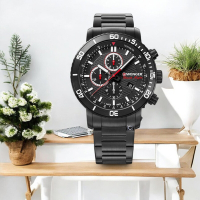 WENGER 瑞士 威格錶  Roadster 競速超跑計時運動錶 男錶 手錶-01.1843.110/黑色45mm