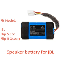 CS Li-ion Speaker battery for JBL,3.7V,5200mAh,Flip 5 Eco Flip 5 Ocean,SUN-INTE-152 49-364800-1BAT2-A SUN-INTE-276