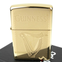 【Zippo】美系~Guinness-健力士啤酒Logo圖案打火機