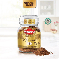 COD Moccona Classic Medium Roast Intensity 5 membekukan balang kopi segera kering, 50g [halal]