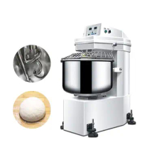 Industrial Commercial Bakery Automatic Wheat Flour Spiral Dough Mixer Farms 15kg 25kg 50kg 75kg 100kg Bread Dough