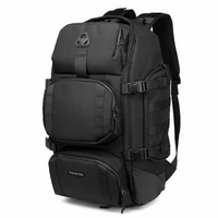 Ozuko Backpack #9386 Tas Ransel Pria BLACK