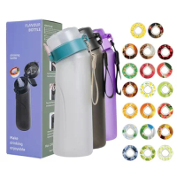 Flavored Water Bottle Air Up Scent Up Water Cup With Pods 650ML Air Water Up Bottle Frosted Sports Water Bottle Outdoor Camping