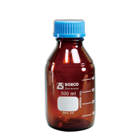 《BOECO》茶色廣口血清試藥瓶 GL45 Bottle, Media, Screw Cap, Amber, GL45 PP Cap