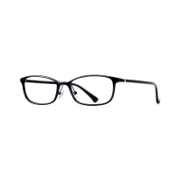 Parim Eyewear Kacamata Optical Semi Cat Eye Frame - Hitam