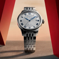 【TISSOT 天梭】LE LOCLE 力洛克 20周年自動機械腕錶(T0064071103303)