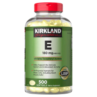 美國Kirkland 維他命E 400 IU , 500粒膠囊