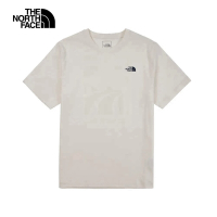The North Face M S/S PLACES WE LOVE TEE - AP 休閒T恤 男短袖上衣-白-NF0A86MHN3N