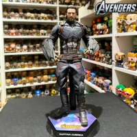 In Stock Original Mms481 Mms480 Art Collection Gift Toy Captain America 1/6 Avengers Infinity War Movie Character Model Toy