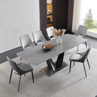 Extendable Dining Tables Modern Luxury Center Side Mobile Tables Console Living Room Balcony Muebles De Cocina Furniture