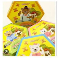 BISKITOP Bear Cookies 100gr / Biskuit Cemilan Anak / Snack Ulang Tahun / Hampers Lebaran/ Cemilan Lu
