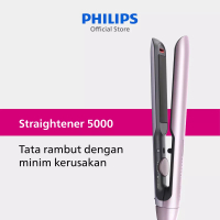 Philips Philips Straightener 5000 Argan Plate BHS530/00 Catokan Pelurus Rambut