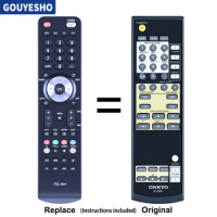 New Remote Control 24140666, RC-666S RC-665S for Onkyo TX8222, TX8522, TX8255