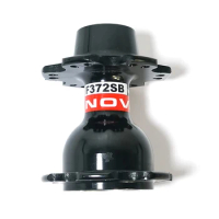 Novatec F372SB Rear Hub Body 24 Holes ONLY BODY Without Bearings Freehub Axle And End Caps Black Or Red