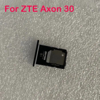For ZTE Axon 30 A2322 Sim Card Tray or Micro SD Slot Holder Replacement Part For ZTE Axon30 SIM Card Slot Tray Holder Adapter