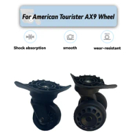 For American Tourister AX9 Universal Wheel Replacement Suitcase Rotating Smooth Silent Shock Absorbing Wheel Accessories Wheels
