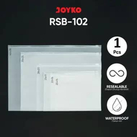 JOYKO Plastik Klip Resealable Bag RSB-102 20x15~40X28 Landscape Size RSB-102-35x25