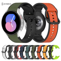 Silicone Strap For Samsung Galaxy Watch 5 Pro 45mm Smart Watch Band for Galaxy Watch 5/4 40mm 44mm/4 Classic 42mm 46mm