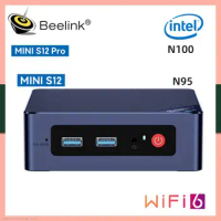 Beelink EQ12 Mini S12 11th 12th Gen Intel Core i3 N305 N95 N100 Mini PC Desktop WIFI6 DDR4 BT Computer
