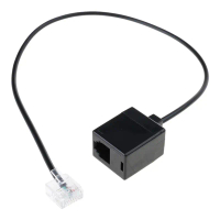 ขั้วต่อสายเคเบิลอะแดปเตอร์ Weilan RJ45 เป็น RJ11, ขั้วต่อสาย Ethernet ถึงโทรศัพท์, ขั้วต่อ RJ45 8P8C