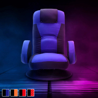 台客嚴選 Rex 雷克斯高背舒適多用途轉盤電競和室椅(和室椅 360度旋轉 可五段式調整)
