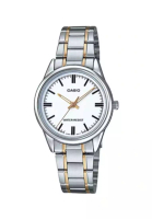 Casio Watches Casio Women's Analog Watch LTP-V005SG-7A Gold Stainless Steel Band Watch for ladies