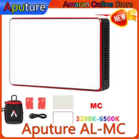 Aputure AL-MC Portable LED Light 3200K-6500K mini RGB light with HSI/CCT/FX Lighting Modes Video Photography Lighting New
