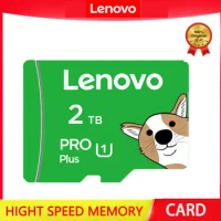 Lenovo Micro SD Card 2/1TB Memory Card 1TB Class 10 Micro TF A1 High Speed Flash TF Cards 512GB 256GB C10 For Mobile Phone