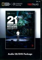 21st Century Reading (3) Audio CDs/2片 and DVD/1片  Blass 2015 Cengage