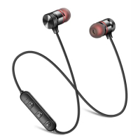 XT-6 Wireless Bluetooth Earphones Magnetic Headphones Sport Neckband Neck-hanging TWS Wireless Blutooth Headset with Mic Earbuds