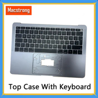 New A1932 Topcase With Keyboard Top Case Space Grey for MacBook Pro Retina 13" With US UK GR German Keyboard