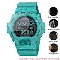 3pcs Clear Protective Film For Casio G-Shock DW-6900/7900 GW-6900/7900 GM-6900 GDX-6900 G-6900/7900 Watch Screen Protector Cover