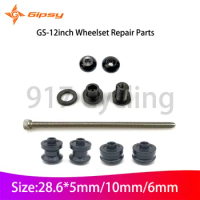 GIPSY Wheelset Repair parts Hub End Cap Screw for 12inch Pushbike Carbon Wheel STR to 95mm , G-Five 85mm/95mm Conversion Kit