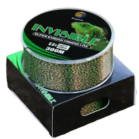 new - alat pancing senar 300m nilon fishing line invisible memancing senar speckle original benang p