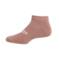 Reebok 襪子 ACT FO U Ankle Socks 男女款 低筒 玫瑰粉 藕粉色 基本款 素面 短襪 GI0071