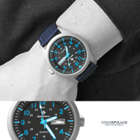 手錶 型男軍用帆布腕錶 搭戴日本VX43石英機芯 厚實質感帆布錶帶【NE1406】