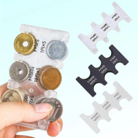 6 Slot Dompet Kotak Koin Holder Koin Mobil Coin Wallet Coin Organizer Dispenser Tempat Koin Jepang Y