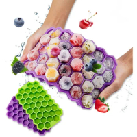 Ice Tray Ice Cube Tray for Kitchen Forms for Ice Summer Gadgets Ice Molds Silicone Ice Ball Maker Ice Cream Kitchen Accessories