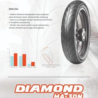 MAXXIS Ban Motor Diamond MA-3DN 100/80-14 & 90/80-14 Tubeless Sepasang