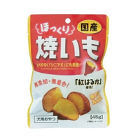日本藤澤 鮮活蔬果片-香蕉口味80g/燒番薯 45g 狗零食 天然無負擔『WANG』